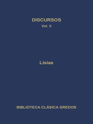 cover image of Discursos II